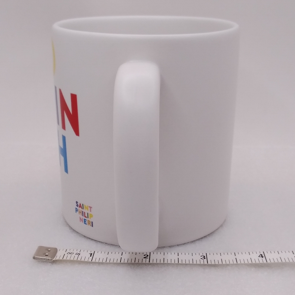 Quotable Mugs "Find Joy..." MUG Saint Philip Neri 14 oz Cup - Picture 2 of 9
